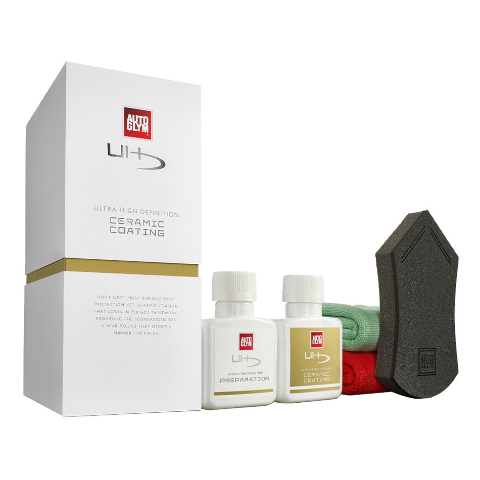 AUTOGLYM UHD Ultra High Definition Ceramic Coating Kit Shampoo & Wax