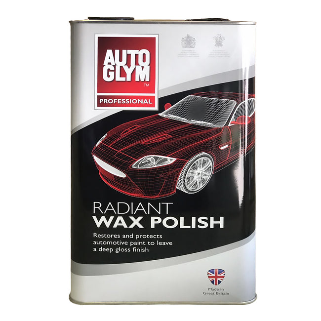 AUTOGLYM Car Automotive Radiant Wax Polish High Depth Gloss 5L AUTRW5