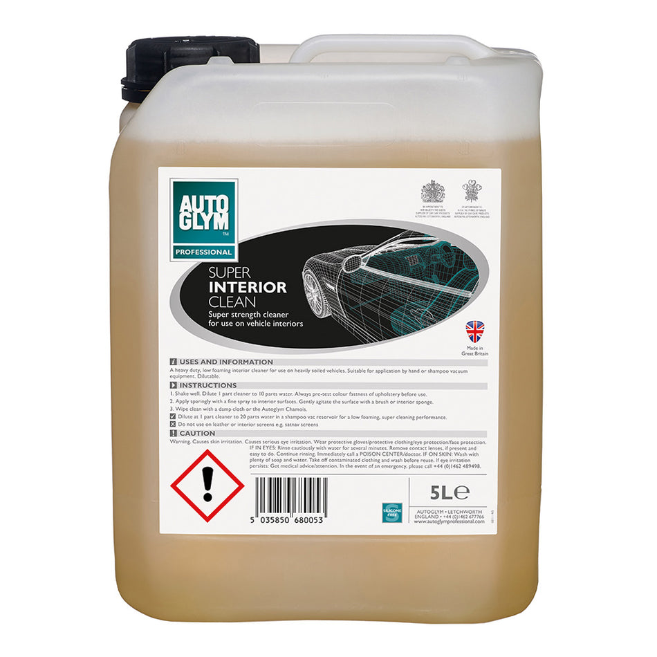 AUTOGLYM Super Interior Cleaner For Automotive 5L Super Strength