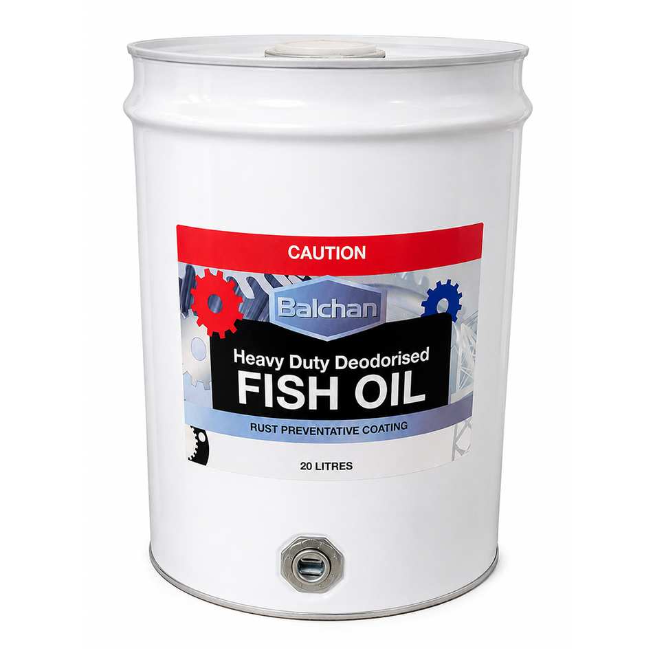 BALCHAN Fish Oil 20L Heavy Duty Deodorised Rust Preventative Coating