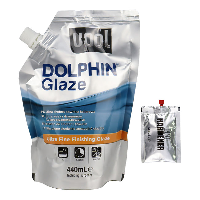 UPOL Dolphin glaze 440ml Premium Self Leveling Finishing Glaze