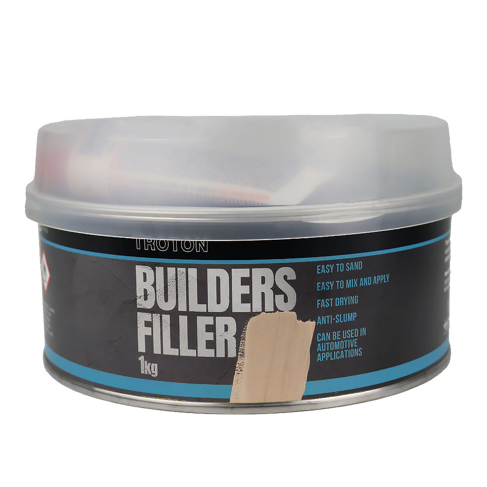 TROTON Builders Multi Purpose Filler 1kg Lightweight Easy Sanding Repair