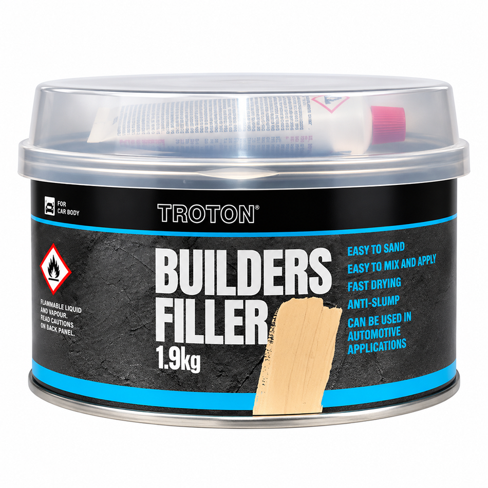 TROTON Builders Filler 1.9kg Multi-Purpose Polyester Repair Filler