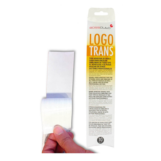 BOSSAUTO Double Sided Adhesive Logo Transfer Tape Car Emblem Adhesive
