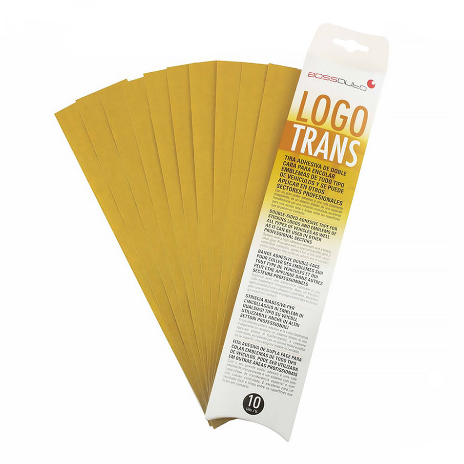 BOSSAUTO Double Sided Adhesive Logo Transfer Tape Car Emblem Adhesive