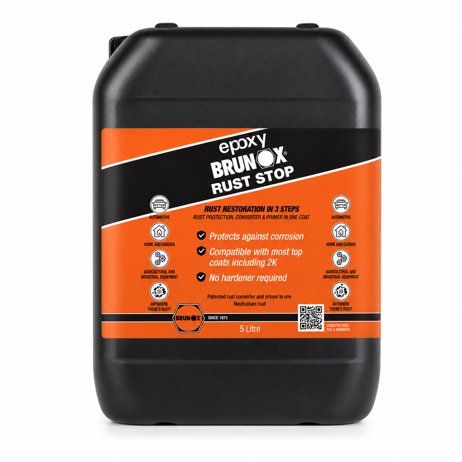 BRUNOX Epoxy Rust Stop Rust Converter & Primer 5L