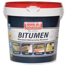 Bondall Waterbased Bitumen Membrane 4l