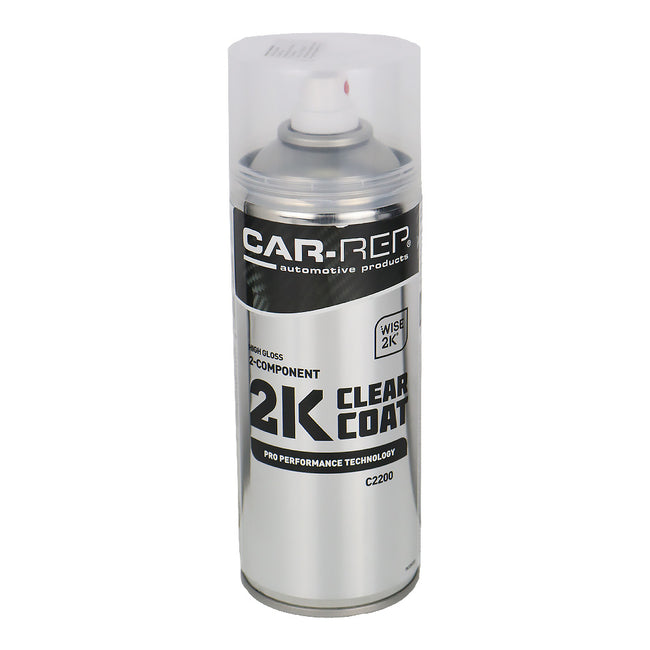 CAR-REP 2K Clear Coat 400ml High Gloss Automotive Protective Clear