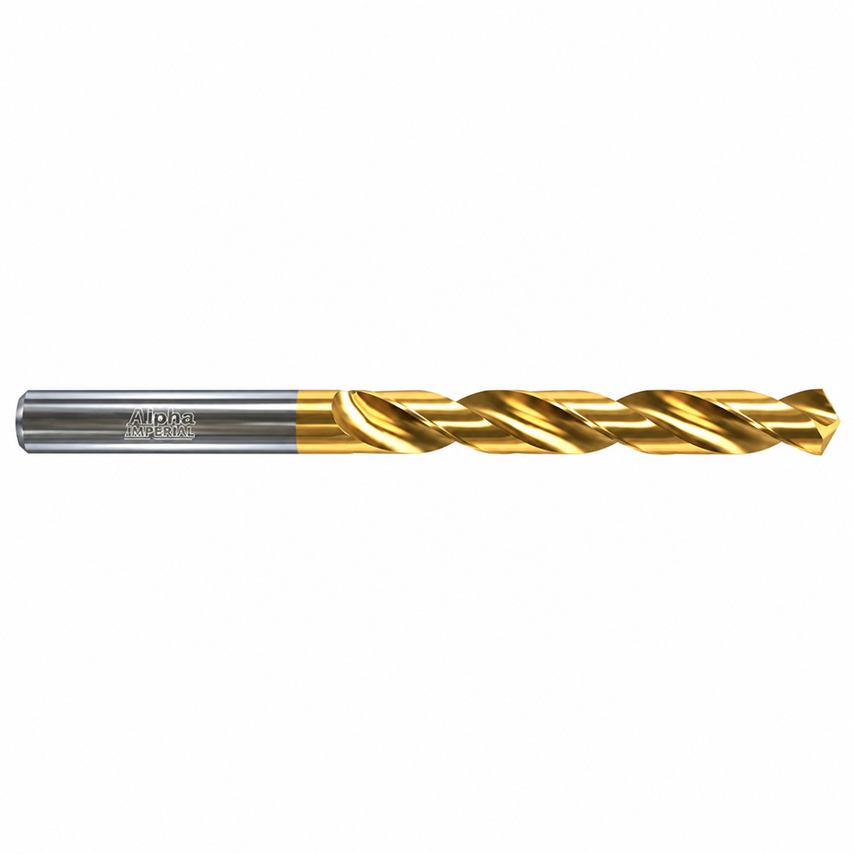 ALPHA Gold Series 3/8" (9.53mm) HSS Jobber Drill Bit Carded