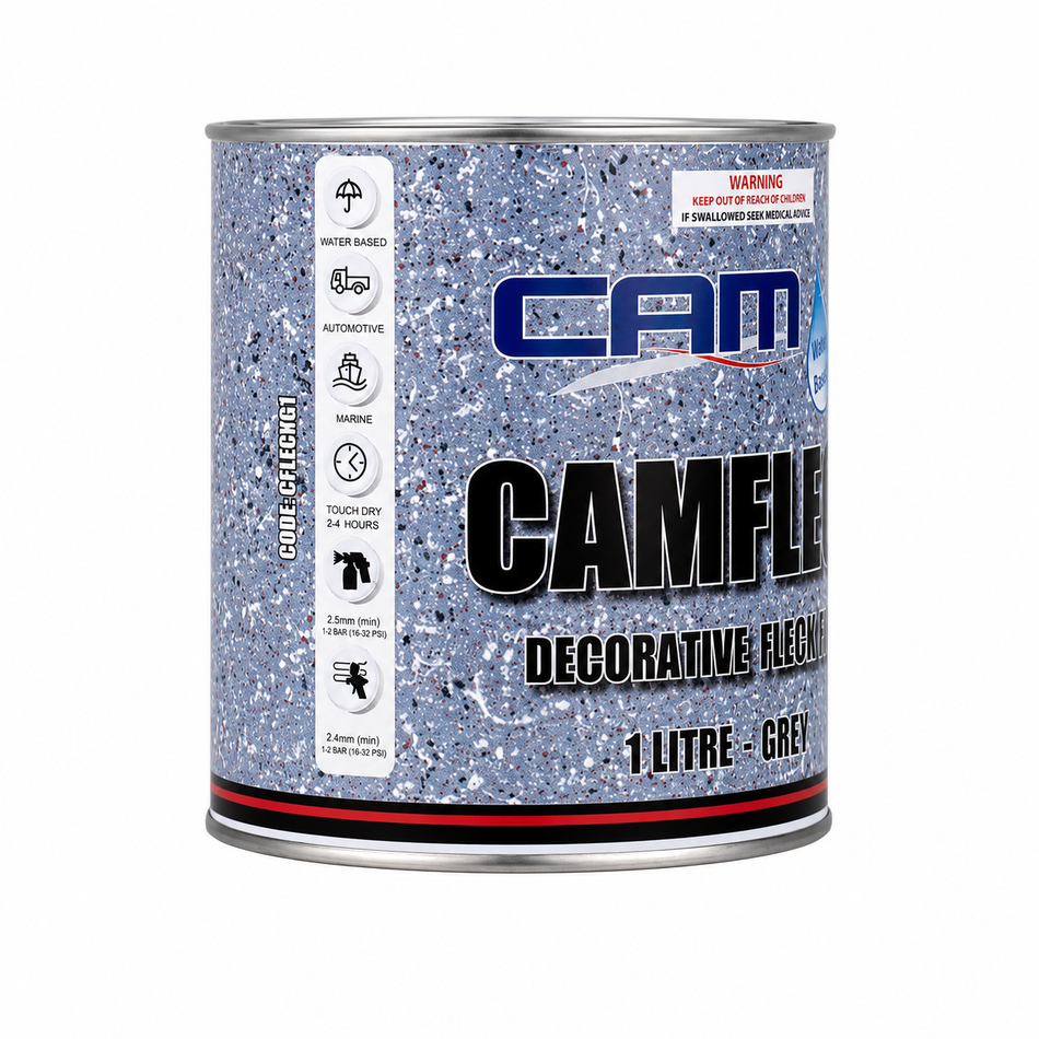 CAMFLECK Grey Decorative Fleck Coating 1L