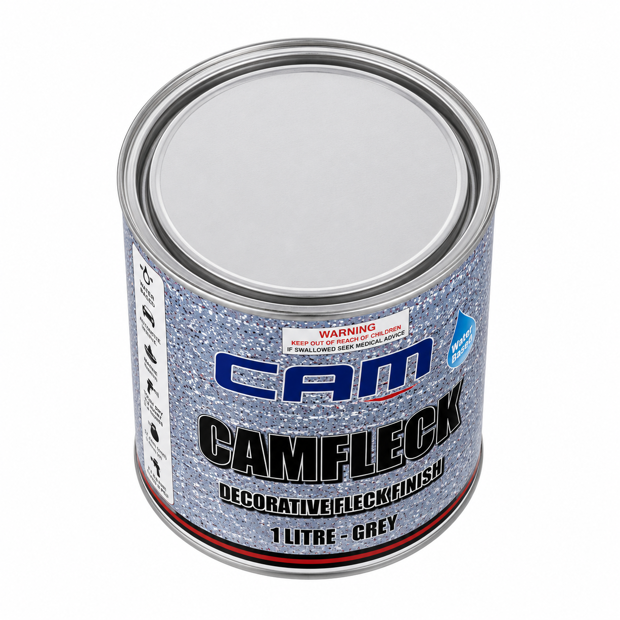 CAMFLECK Grey Decorative Fleck Coating 1L