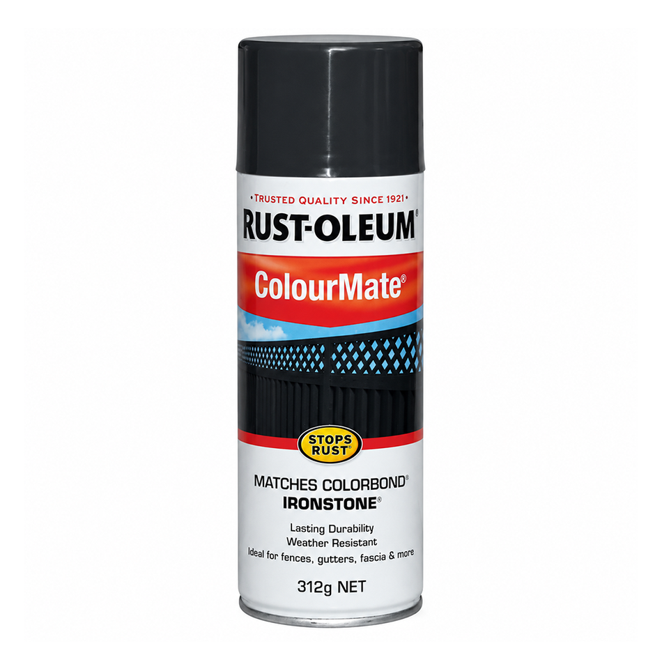 RUST-OLEUM Colourmate Ironstone Colorbond Spray Paint 312g