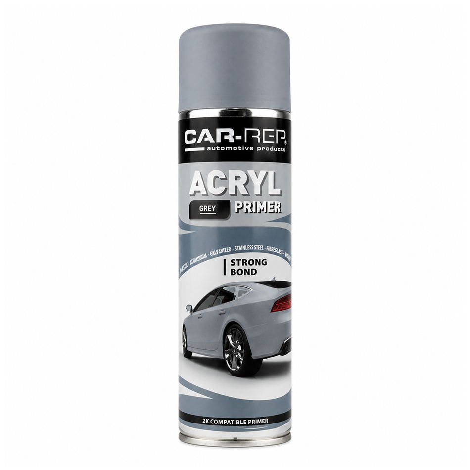 CAR-REP Acrylic Automotive Primer 500ml Grey