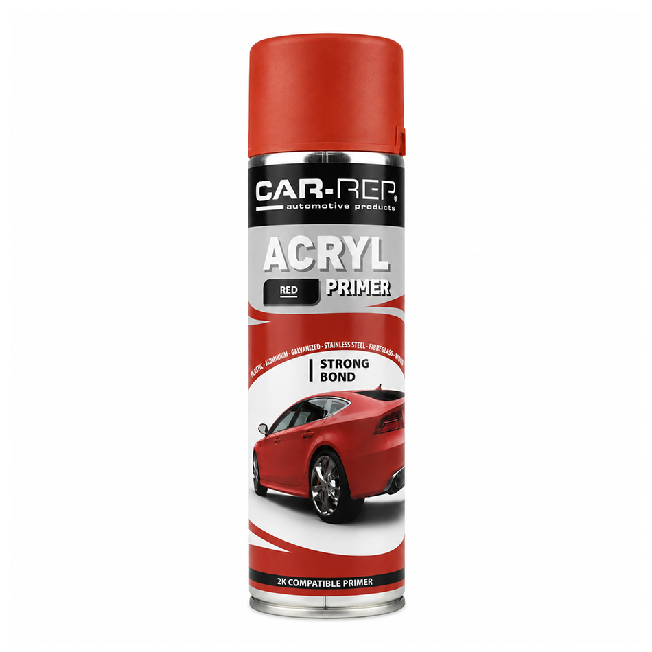 CAR-REP Acrylic Automotive Primer 500ml Red