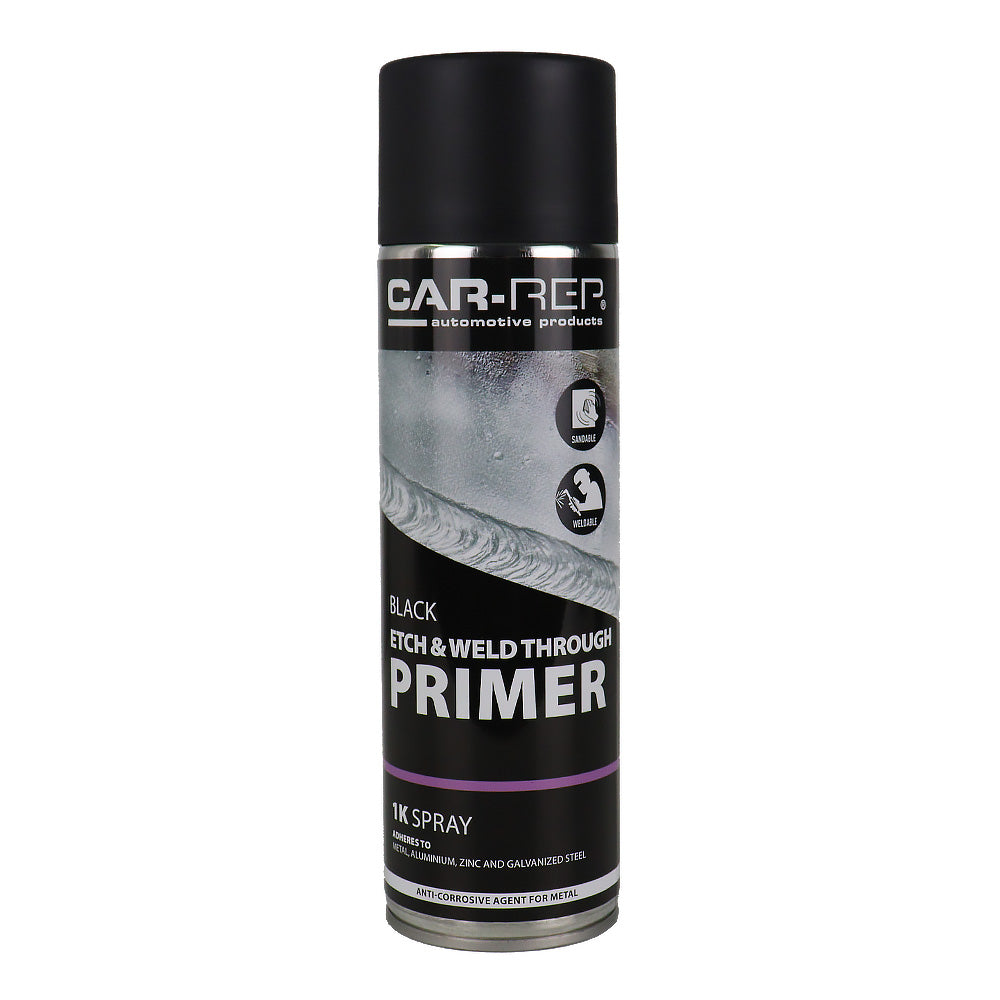 CAR-REP Automotive Acid Etch Weld Thru Primer 500ml Black