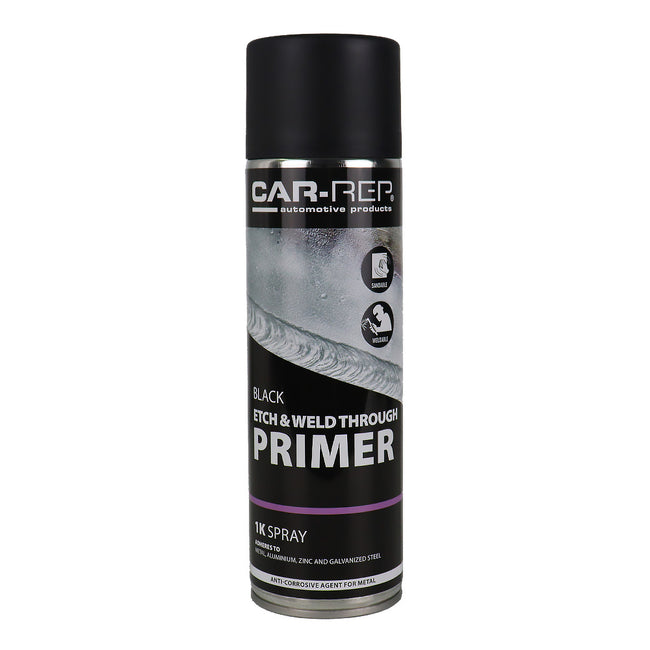 CAR-REP Automotive Acid Etch Weld Thru Primer 500ml Black