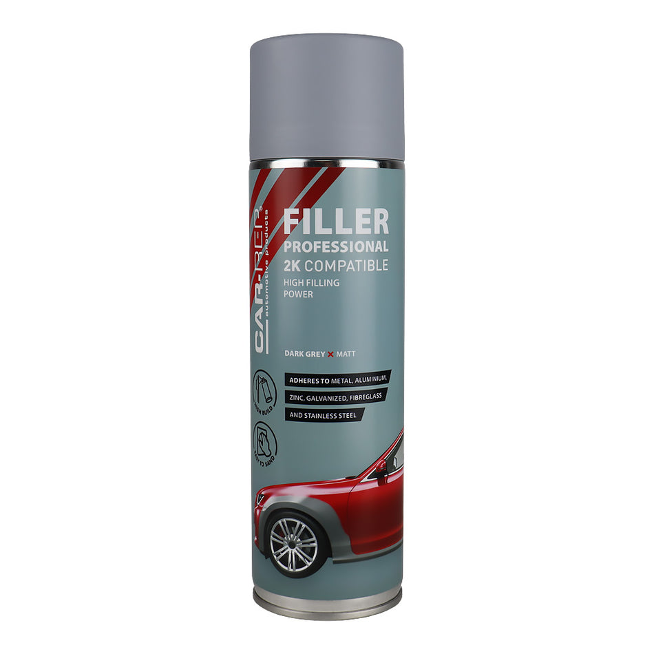 CAR-REP Acrylic Primer Filler Grey 500ml High Build Sandable Primer