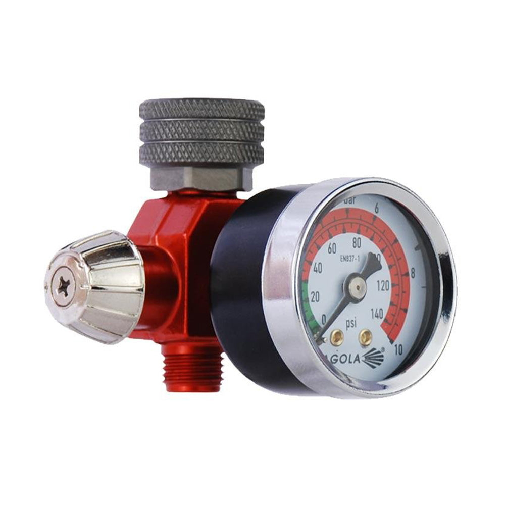 SAGOLA RC1 Air Flow Regulator With Manometer Spray Painting Gun Gauge