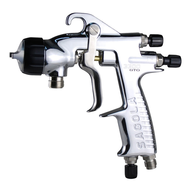 SAGOLA 3300 Pro Pressure Spray Gun 1.8mm EPA Cap Enamels Varnish Primer Basecoat