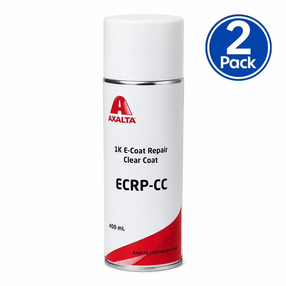 AXALTA 1K E-Coat OEM Automotive Repair Clearcoat ERP-CC 400ml Aerosol 2 Pack