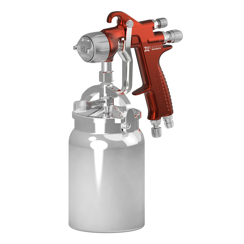 SAGOLA 4100 Xtreme 1.8mm Suction Spray Gun XTO1 EPA Air Cap