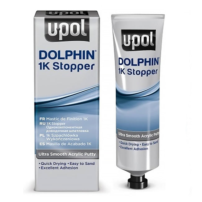 U-POL Dolphin 1K Stopper Ultra Smooth Acrylic Putty Filler 200g