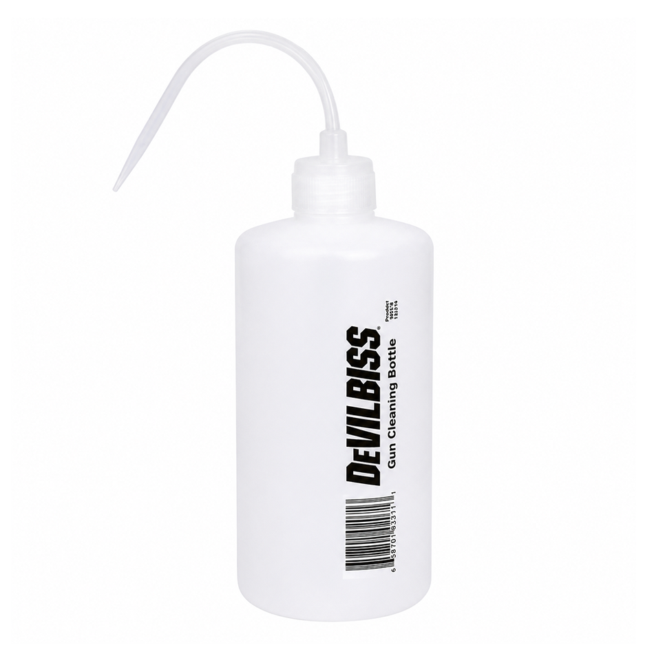 DEVILBISS Spray Gun Cleaning Bottle 500ml Solvent Pressure Pot Cleaner