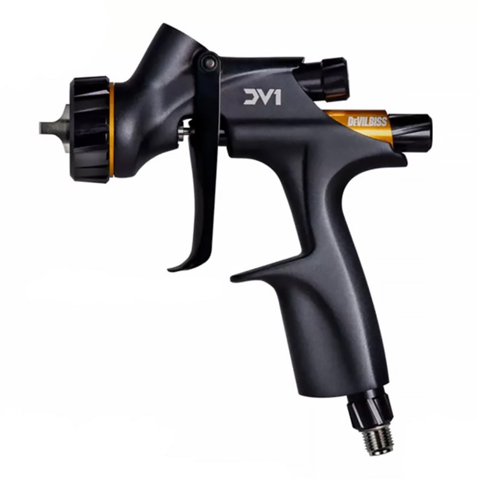 DEVILBISS DV1 Clearcoat HVLP Plus Gravity Spray Gun 1.3mm C1+ With Cup
