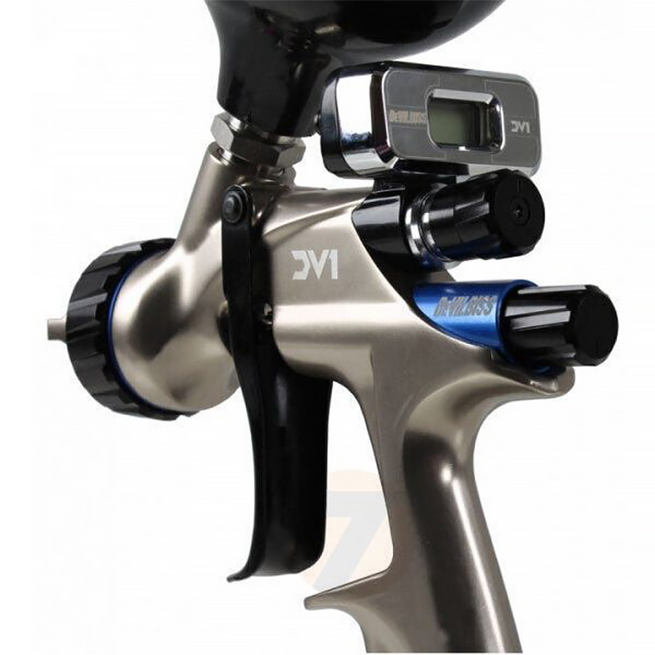 DEVILBISS DV1-B Basecoat Digital HVLP Gravity Feed Spray Gun 1.2mm Tip