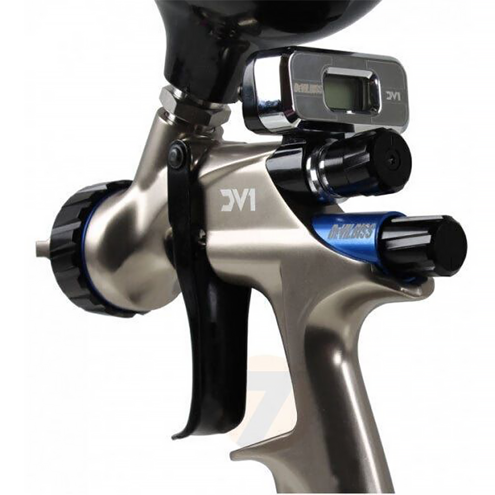 DEVILBISS DV1-B+ Basecoat Digital HVLP Plus Gravity Feed Spray Gun 1.3mm Tip