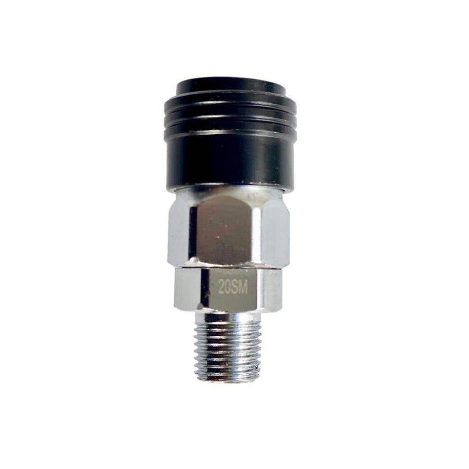 EMAX 1/4" Male One Touch Coupler Nitto Style Air Fitting