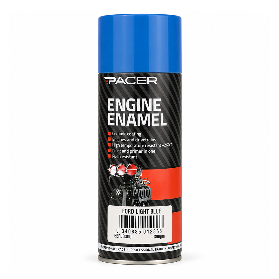 PACER Engine Enamel Ford Light Blue 300g Engine Paint