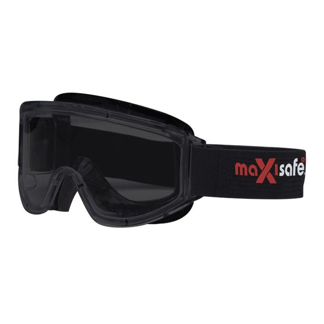 MAXISAFE Goggles Anti Fog Smoke Lens Certified Eye Protection Safety Glasses