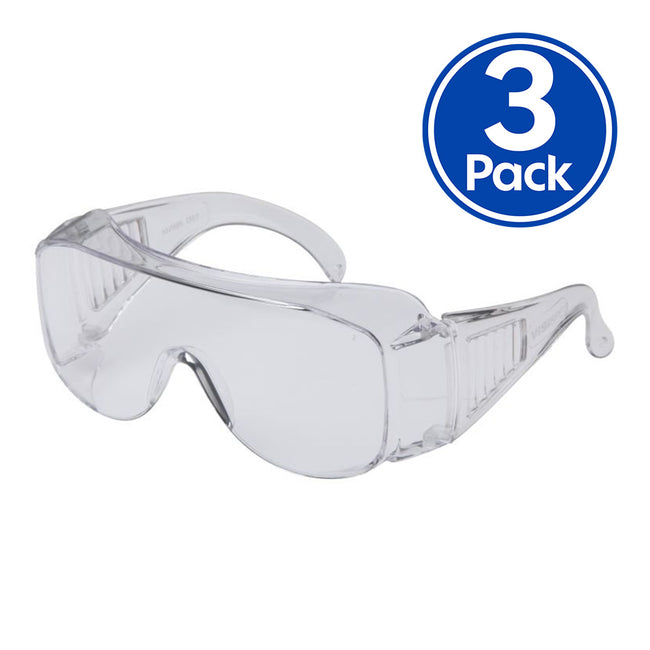 MAXISAFE Visispec Anti Fog Clear Lens Certified Eye Protection Safety Glasses