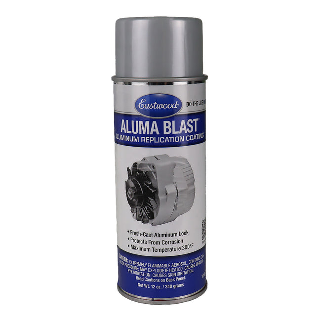 EASTWOOD Aluma Blast Aluminium Replication Coating 340gm Aerosol Metal Finish
