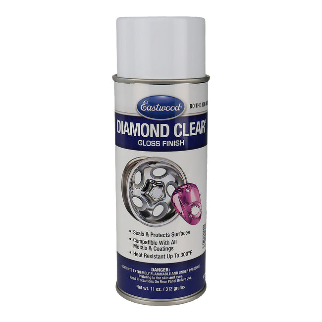 EASTWOOD Diamond Clear Gloss Finish 312gm Protective Clear Coat Automotive Metal