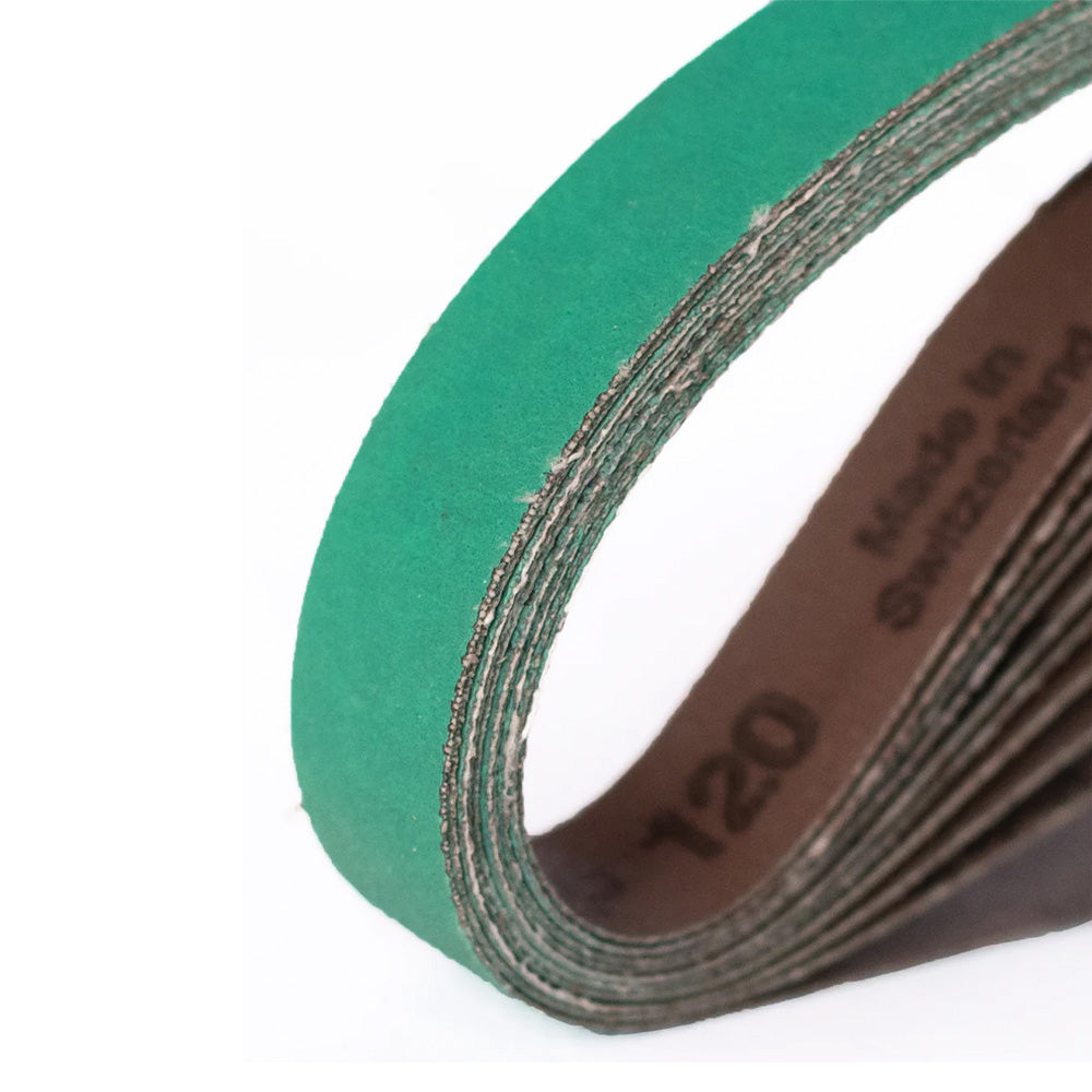 SIA 2803 Siaron Sanding Belts 10mm x 330mm 60 Grit x 10 Pack Abrasive Sandpaper