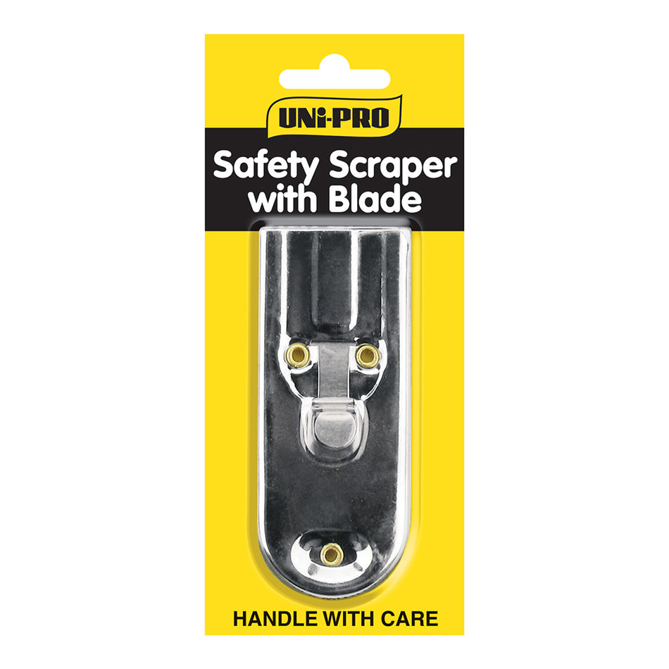 UNI-PRO Safety Scraper Metal Retractable Blade With Lock