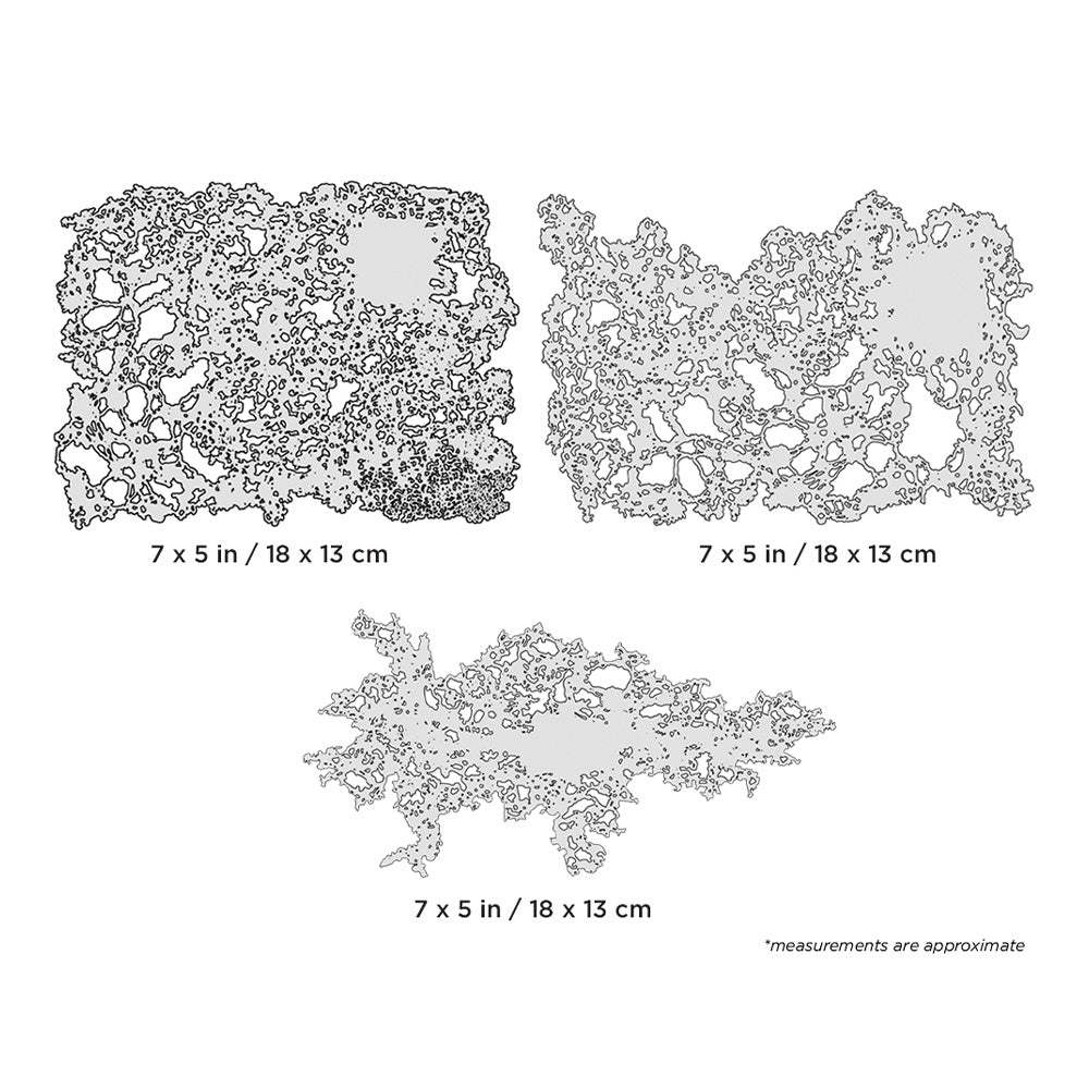 ANEST IWATA Iwata Artool Texture FX Mini Series Airbrush Template Design