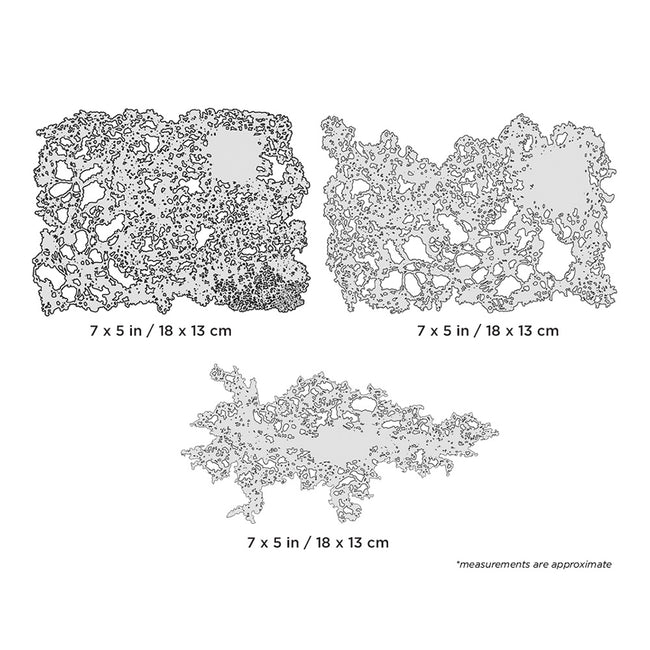 ANEST IWATA Iwata Artool Texture FX Mini Series Airbrush Template Design