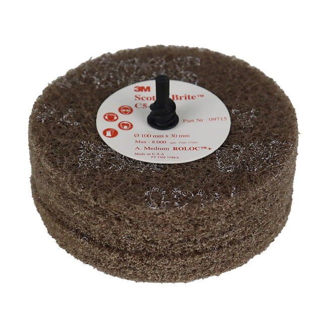3M Scotch-Brite C5-ZR Roloc Quick Change Disc Medium 100mm x 30mm