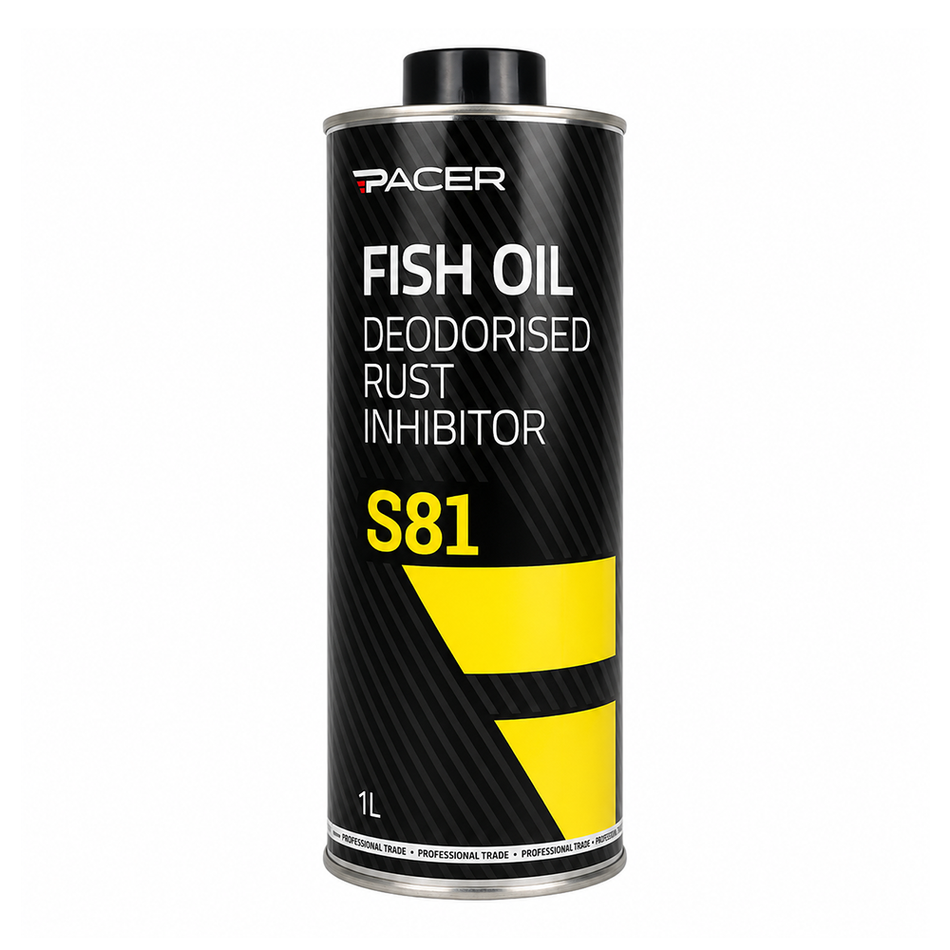 PACER S81 Fish Oil Deodorised Rust Inhibitor 1L Corrosion Protection Automotive