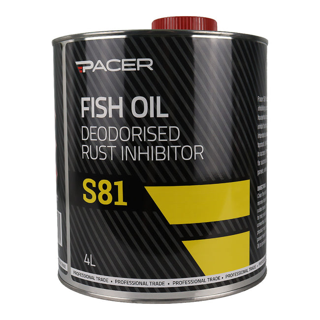 PACER S81 Fish Oil Deodorised Rust Inhibitor 4L Corrosion Protection Automotive