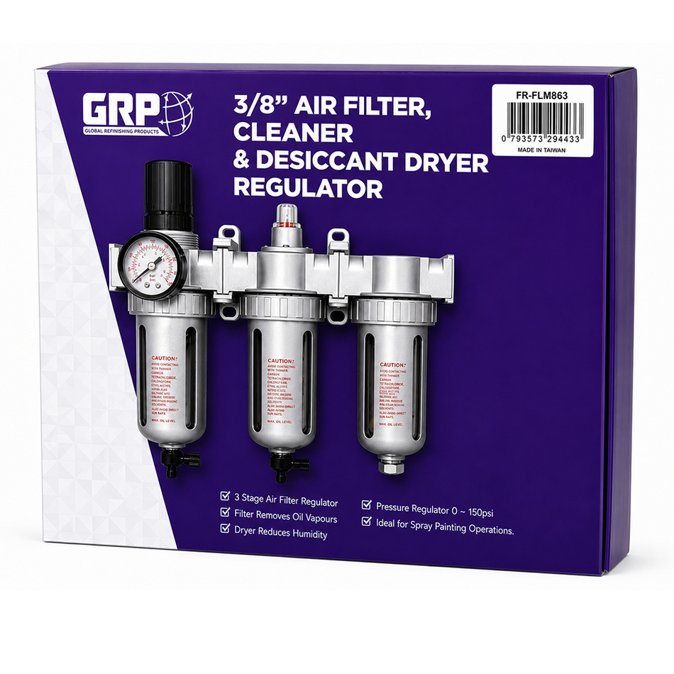 GRP 3 Stage Filter Regulator & Desiccant Dryer