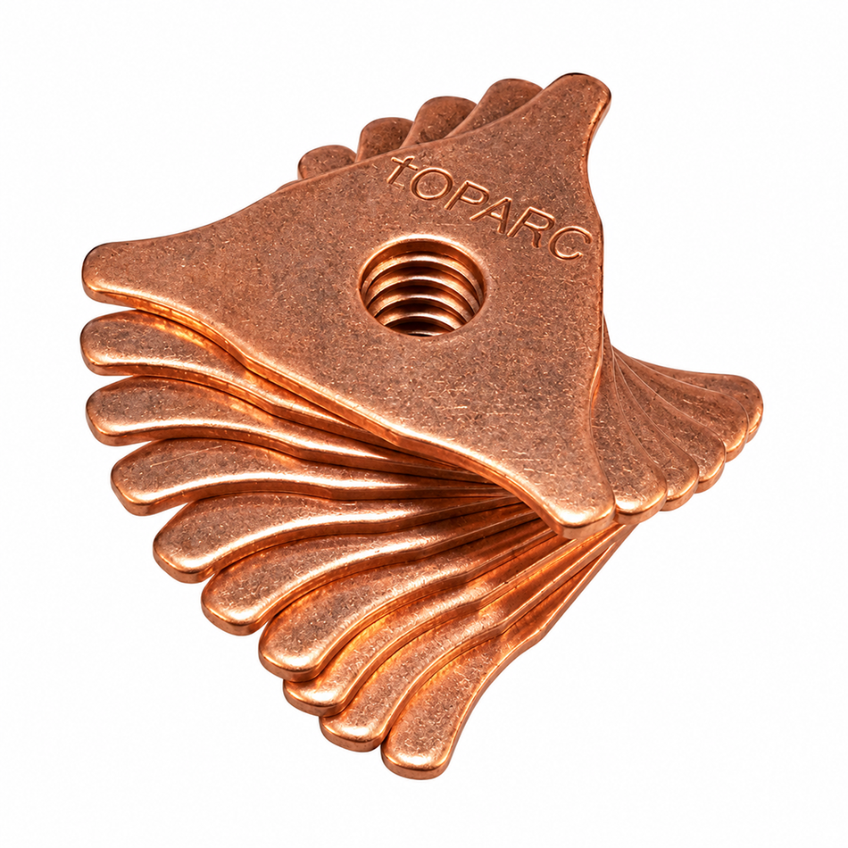 BLACKLINE Copper Star Triangular Dent Pulling Washers 10 Pack