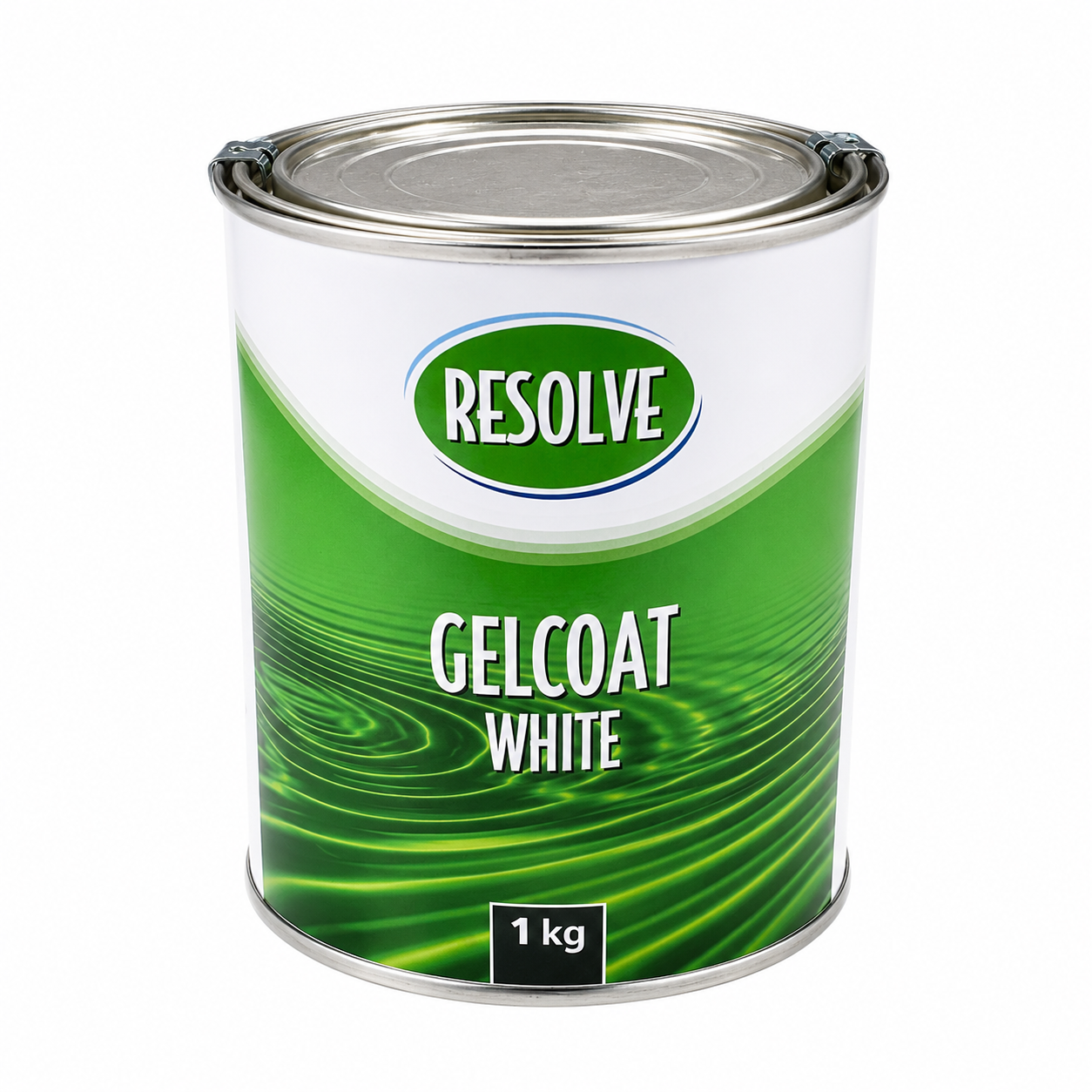 RESOLVE White Brush Gelcoat 1kg Marine Fibreglass Repair Gelcoat