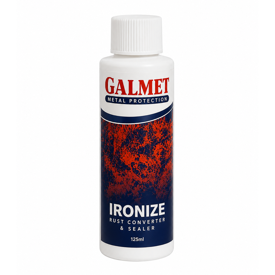 GALMET Cold Galvanising Ironize Rust Converter & Sealer 125ml