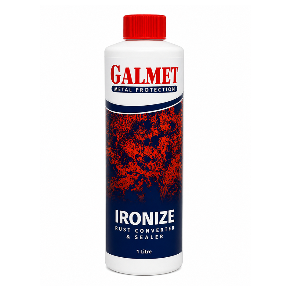 GALMET Cold Galvanising Ironize Rust Converter & Sealer 1L