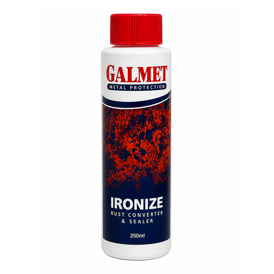 GALMET Cold Galvanising Ironize Rust Converter & Sealer 250ml
