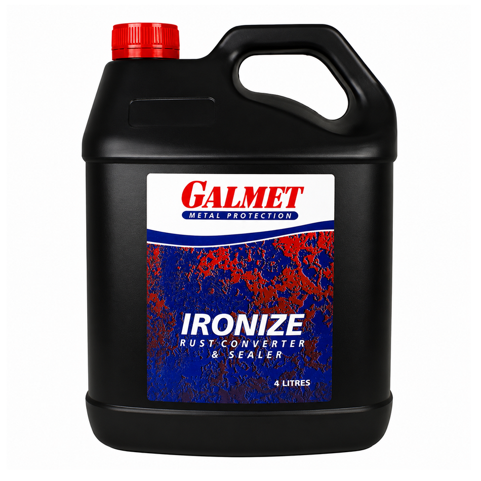 GALMET Cold Galvanising Ironize Rust Converter & Sealer 4L
